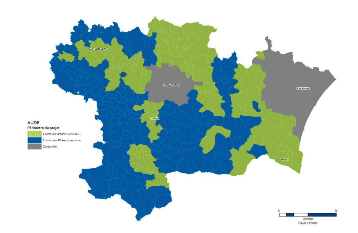 Carte Du Deploiement Fibre Optique Dans L Aude