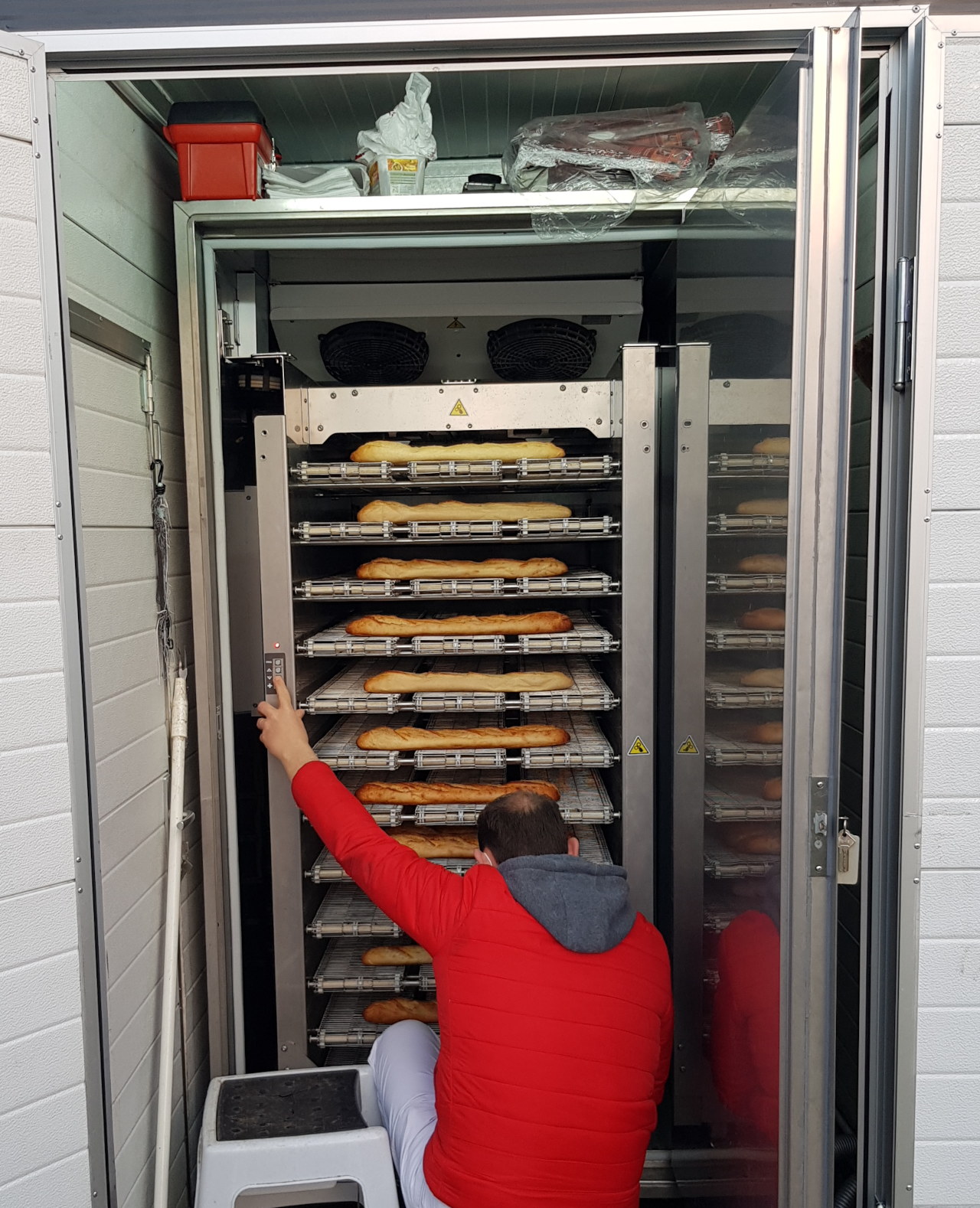 Distributeur automatique de baguettes de pain maBaguette