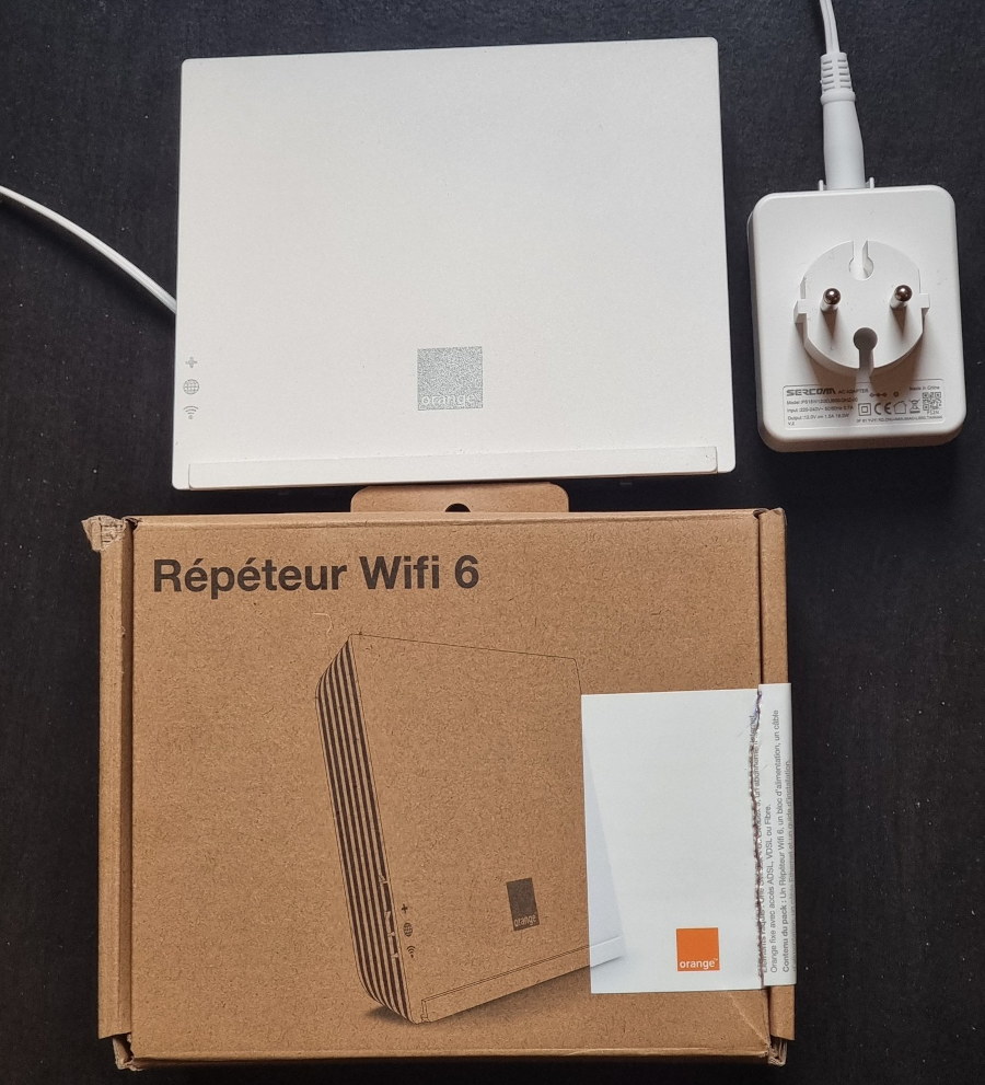 Installer le Répéteur Wifi 6 d'Orange 