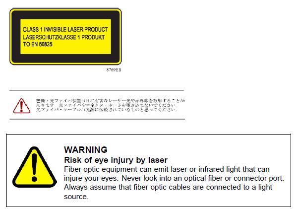 Laser pour le FTTH visible à l'œil ?