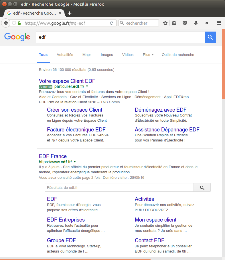 Particulier edf fr Indisponible