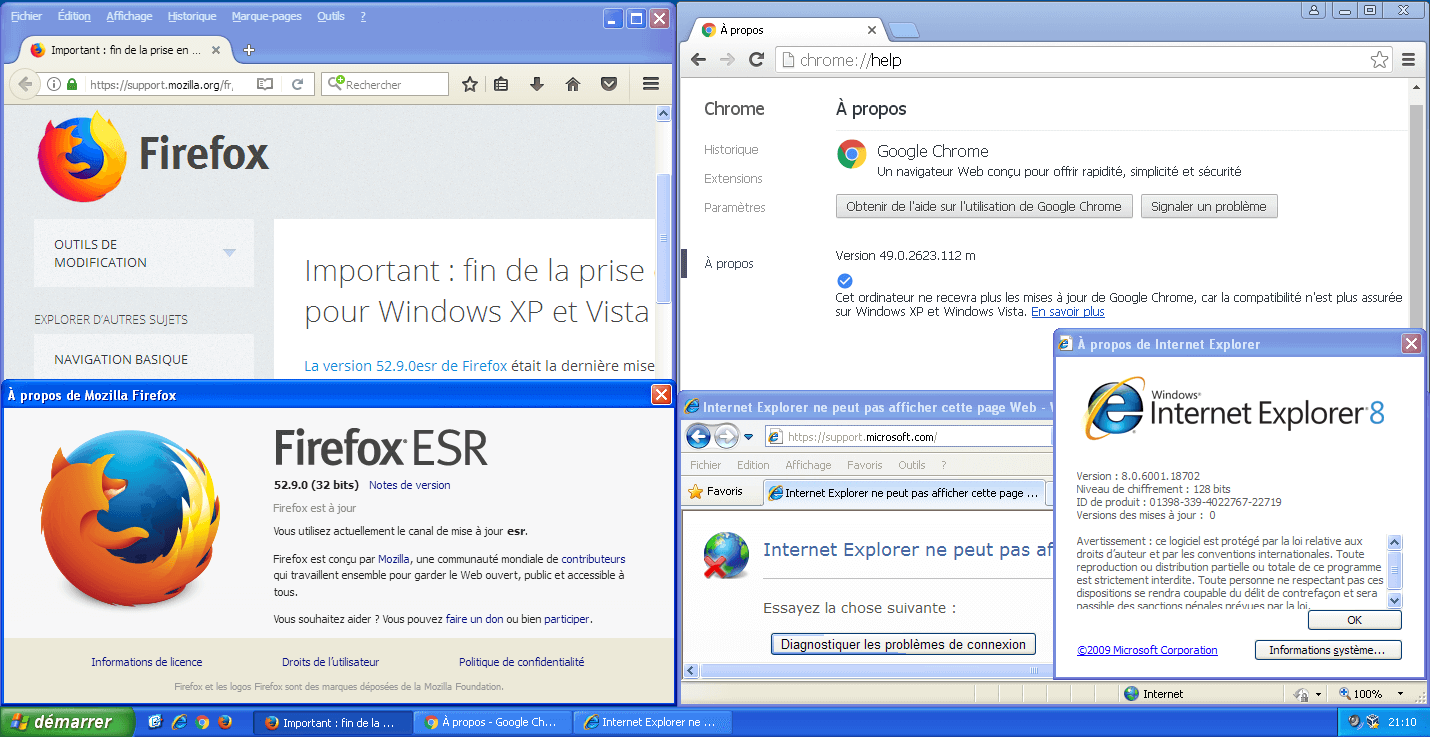 firefox version 52 for xp download